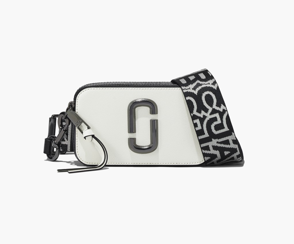 The Bi-Color Snapshot Bag (White)